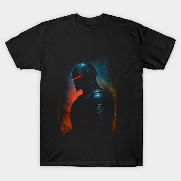 Retro Future Robot T-Shirt by difrats